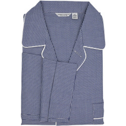 PIGIAMA VENEZIA LUNGO - PIED DE POULE BLU