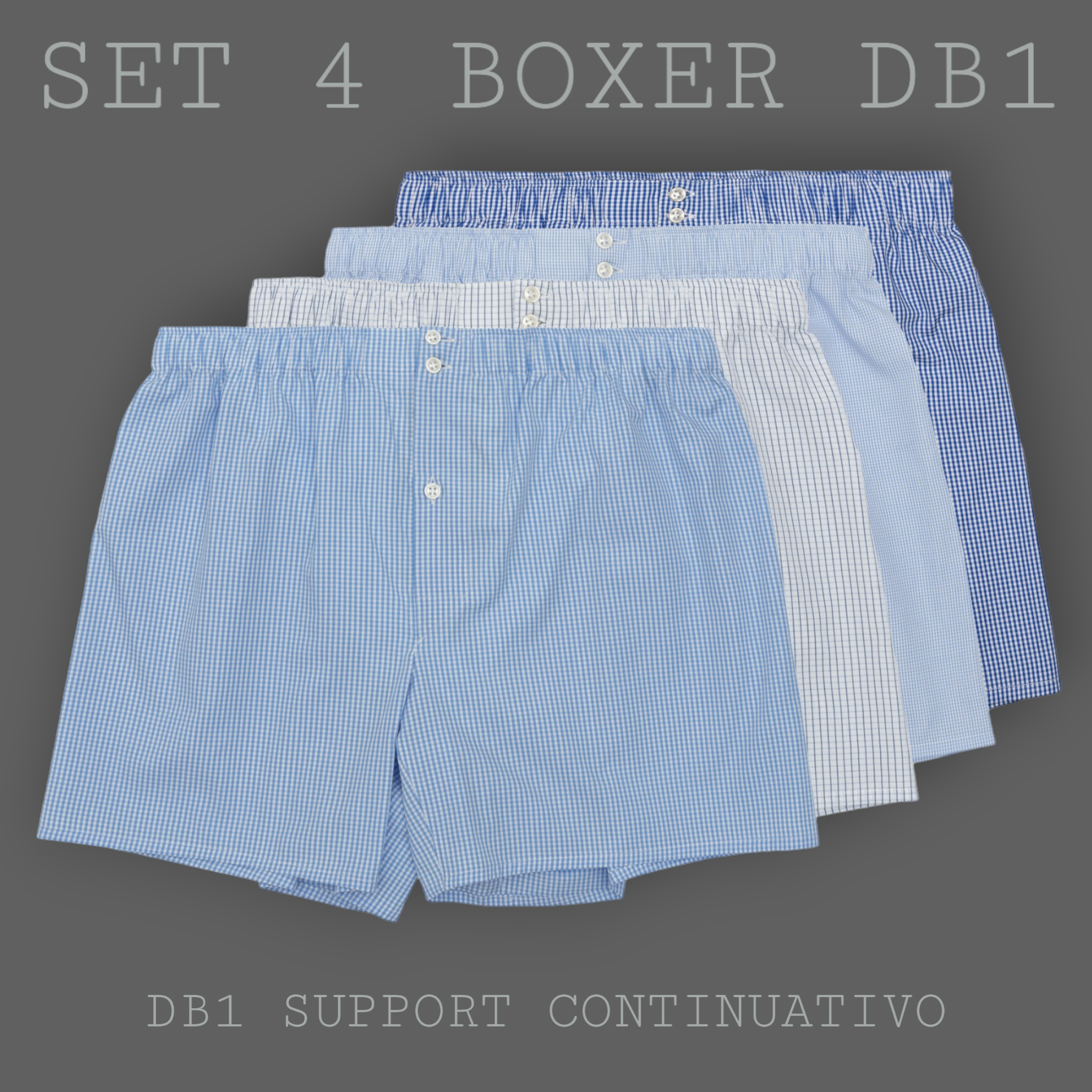 SET "CHECK" - BOXER SUPPORT DB1 - SIZE 50