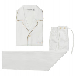 PIGIAMA VENEZIA LUNGO - BIANCO
