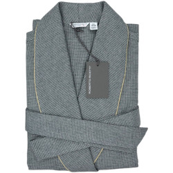 VESTAGLIA DONNA - PIED DE POULE CALDO COTONE