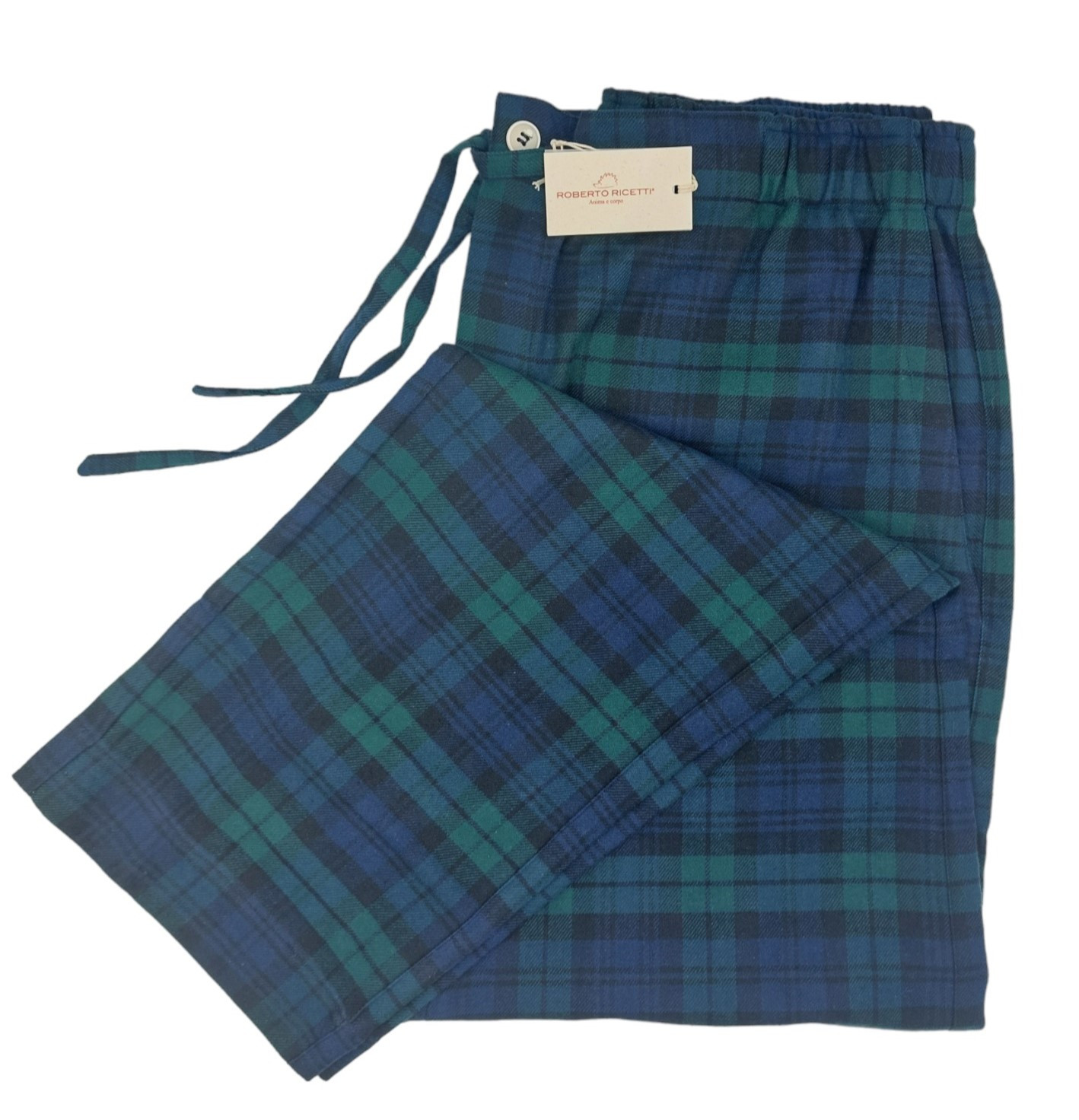 PANTALONE LUNGO - COTONE CALDO TARTAN