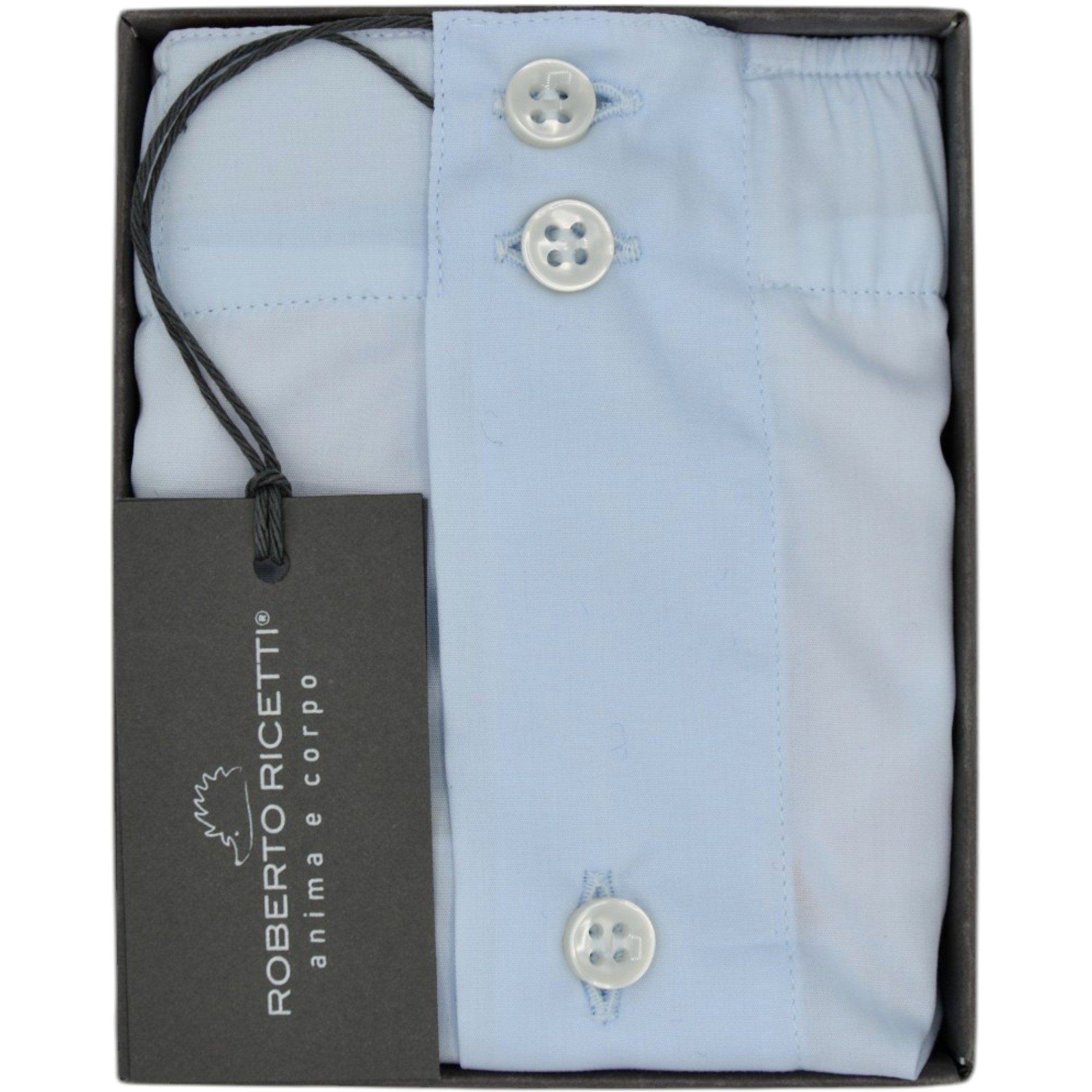 BOXER UOMO DB1 SUPPORT - AZZURRO