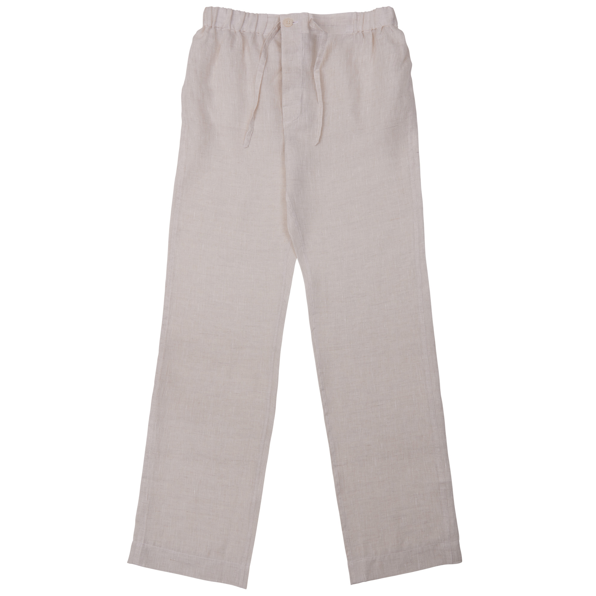 PANTALONE LINO LUNGO - SABBIA IN LINO